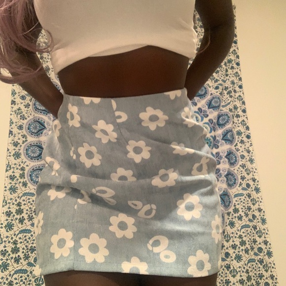 Shein blue skirt - Picture 2 of 4